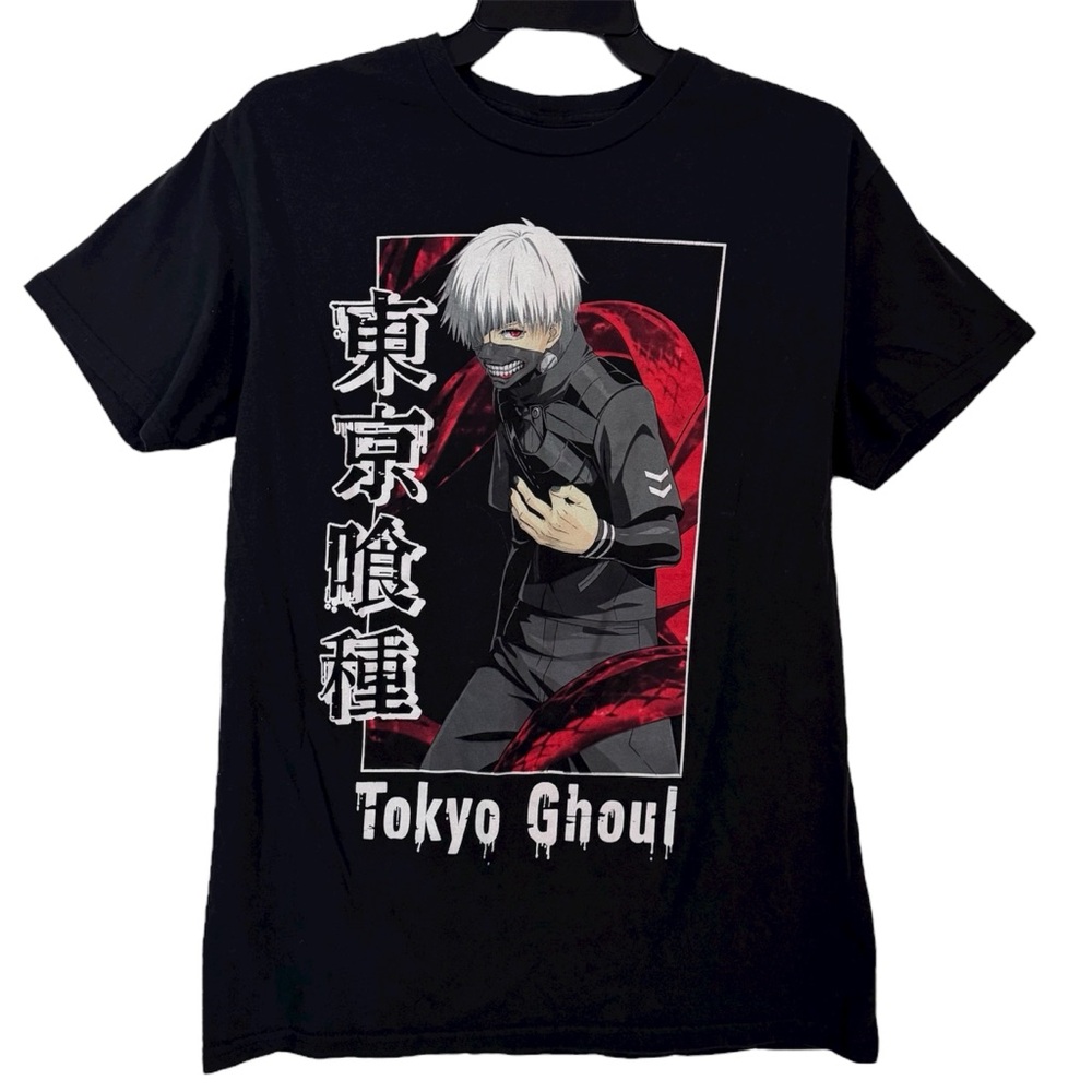 Tokyo Ghoul funimation t-shirt, size medium unisex, measurements in pictures